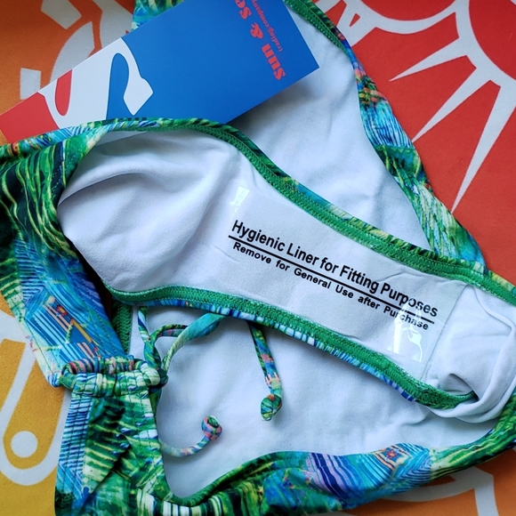 NWT 🌴 Tropical string bikini bottom - Picture 8 of 8
